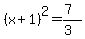 %28x%2B1%29%5E2=%287%29%2F%283%29
