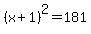 %28x%2B1%29%5E2=181