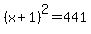 %28x%2B1%29%5E2=441