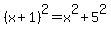 %28x%2B1%29%5E2=x%5E2%2B5%5E2