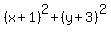 %28x%2B1%29%5E2+%2B+%28y%2B3%29%5E2