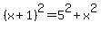 %28x%2B1%29%5E2+=+5%5E2%2Bx%5E2
