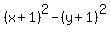%28x%2B1%29%5E2-%28y%2B1%29%5E2