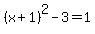 %28x%2B1%29%5E2-3=1