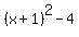 %28x%2B1%29%5E2-4