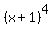 %28x%2B1%29%5E4