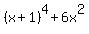 %28x%2B1%29%5E4+%2B+6x%5E2