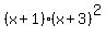 %28x%2B1%29+%28x%2B3%29%5E2