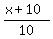 %28x%2B10%29%2F10