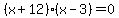 %28x%2B12%29%28x-3%29=0