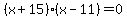 %28x%2B15%29%28x-11%29=0