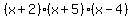 %28x%2B2%29%28x%2B5%29%28x-4%29