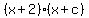 %28x%2B2%29%28x%2Bc%29