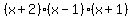%28x%2B2%29%28x-1%29%28x%2B1%29