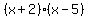 %28x%2B2%29%28x-5%29