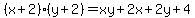 %28x%2B2%29%28y%2B2%29=xy%2B2x%2B2y%2B4