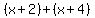 %28x%2B2%29%2B%28x%2B4%29