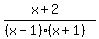 %28x%2B2%29%2F%28%28x-1%29%28x%2B1%29%29