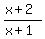 %28x%2B2%29%2F%28x%2B1%29