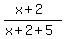 %28x%2B2%29%2F%28x%2B2%2B5%29