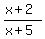 %28x%2B2%29%2F%28x%2B5%29