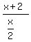%28x%2B2%29%2F%28x%2F2%29