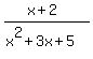 %28x%2B2%29%2F%28x%5E2%2B3x%2B5%29