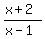 %28x%2B2%29%2F%28x-1%29