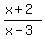 %28x%2B2%29%2F%28x-3%29
