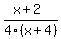 %28x%2B2%29%2F4%28x%2B4%29