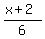 %28x%2B2%29%2F6