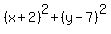 %28x%2B2%29%5E2%2B%28y-7%29%5E2