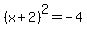 %28x%2B2%29%5E2=-4