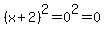 %28x%2B2%29%5E2=0%5E2=0