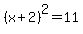 %28x%2B2%29%5E2=11
