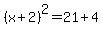 %28x%2B2%29%5E2=21%2B4