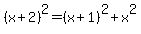 %28x%2B2%29%5E2+=+%28x%2B1%29%5E2%2Bx%5E2
