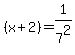 %28x%2B2%29+=+1%2F7%5E2