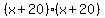 %28x%2B20%29%28x%2B20%29