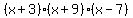 %28x%2B3%29%28x%2B9%29%28x-7%29