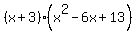 %28x%2B3%29%28x%5E2-6x%2B13%29