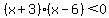 %28x%2B3%29%28x-6%29%3C0
