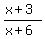 %28x%2B3%29%2F%28x%2B6%29