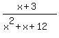 %28x%2B3%29%2F%28x%5E2%2Bx%2B12%29