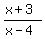 %28x%2B3%29%2F%28x-4%29
