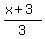 %28x%2B3%29%2F3