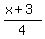 %28x%2B3%29%2F4
