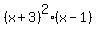 %28x%2B3%29%5E2%28x-1%29