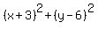 %28x%2B3%29%5E2%2B%28y-6%29%5E2