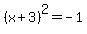 %28x%2B3%29%5E2=-1+
